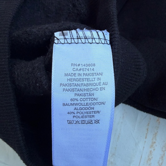 True Religion | Black Full Zip Hoodie | Baby 18 Months - Picture 5 of 6